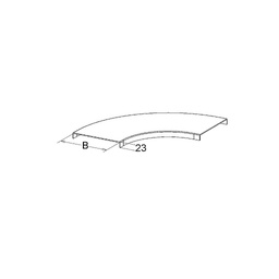 [127114108] Deckel z.Horizontalbogen EBO