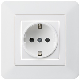 [630004208] UP-Steckdose KTR Schuko ws