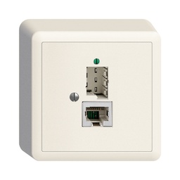 [877000000] AP-Dose 1×T+T,1×RJ45/s 8P Edue