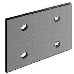 [127118008] Verbindungslasche EBO 80mm Pol