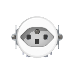 [633606002] Steckdose CLASSIC E T23 ws