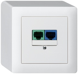 [877044003] Dose DSL AP 2×RJ45 ws