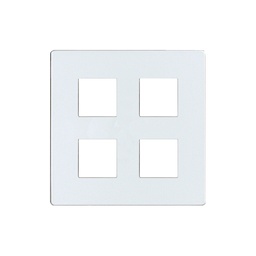 [378752020] Frontplatte Edue elegance f.4×