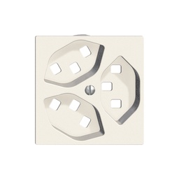 [378758000] Frontset Edue ws 60×60mm 3×T23