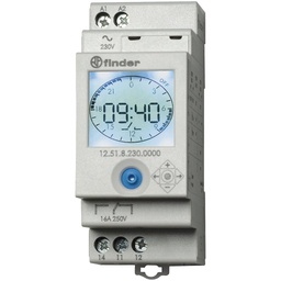 [533499010] REG-Schaltuhr digital 1U 16A
