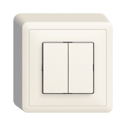 [760121000] AP-Taster Edue 2×A-R/1P ws