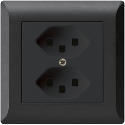 [639602058] UP-Steckdose KLI 2×T23 sz,