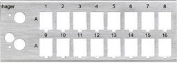 [377985033] Basismodul Hager HMS 16×RJ45,