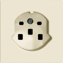 [641610010] UP-Steckdose Edue T25 16A cre,