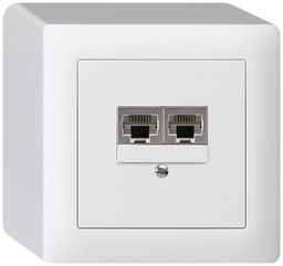 [877318003] AP-Dose KAL 2×RJ45s getrennt