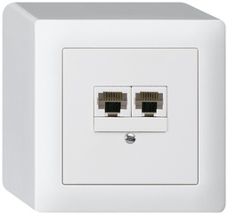 [877336003] AP-Dose KAL 2×RJ45u getrennt