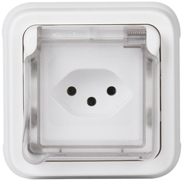 [643019301] UP-Steckdose PLEXO Typ 13 ws