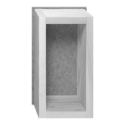 [370312100] UP-Einlasskasten Holz FH 2×1