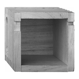 [370423000] UP-Holz-Einbaukasten Gr.III