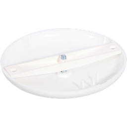 [165950009] Rosette Kunststoff 95mm ws