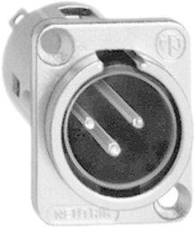 [966704130] Stecker f.Chassis XLR 3P
