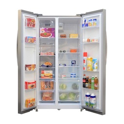 [KIB019633] Kibernetik 527L Food Center Side by Side Chromstahl