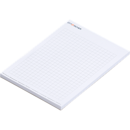 [194000220] OF-Notizblock bedruckt A6