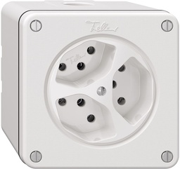 [644046000] NAPU-Steckdose NEVO, 3×T13
