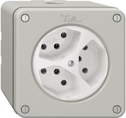 [644046040] NAPU-Steckdose NEVO, 3×T13