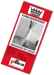 [174129018] Kabelmarkierer 150x23mm zu 30