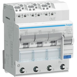 [805189164] FI/LS-Schalter HA 3×1PN 6kA C