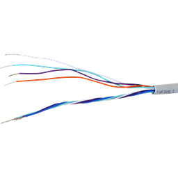 [102993008] Kabel U72 2x4x0,5mm gu HF verzinnt