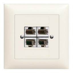 [878219000] UP-Dose 4×RJ45/s 4P getr.Edue