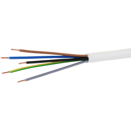 [106010520] Kabel TT 5×1,5mm² 3LNPE ws
