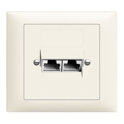 [878415000] EB-Dose 2×RJ45/s 8P getr.Edue