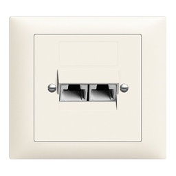 [878427000] EB-Dose 2×RJ45/u 8P getr.Edue