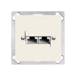 [878456000] EB-Dose 2×RJ45/s 8P getr.Edue