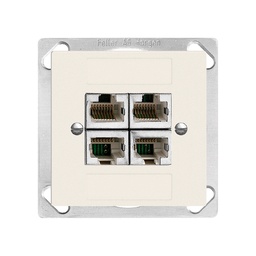 [878459000] EB-Dose 4×RJ45/s 4P getr.Edue