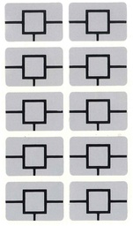 [175500540] Warnschild Kunststoff 30×20mm