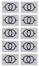 [175500840] Warnschild Kunststoff 30×20mm