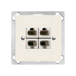 [878471000] EB-Dose 4×RJ45/u 4P getr.Edue