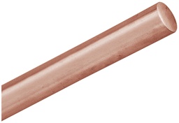 [100000160] Rundstange Cu hart blank