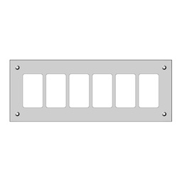 [384410650] EB-Kopfzeile f.Kombination 1×6