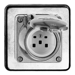 [646610390] UP-Steckdose nass T25 16A, Al