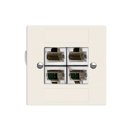 [878619000] UP-Dose 4×RJ45/s 4P getr.Edue