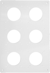 [387030300] UP-Kopfzeile FH NUP 3×2 ws