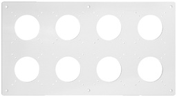 [387043300] UP-Kopfzeile FH 2×4 NUP ws