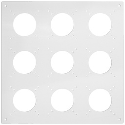 [387050300] UP-Kopfzeile FH NUP 3×3 ws