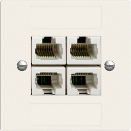 [878631000] UP-Dose 4×RJ45/u 4P getr.Edue