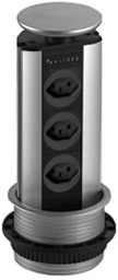 [127931192] Steckdose versenkbar TEH 3×T13