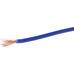 [113103602] T-Litze 1mm² a.Spule bl