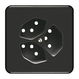 [377313050] Frontset FH z.Steckdose 3×T13