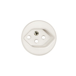 [377315100] Frontset FH z.Steckdose T13 ws