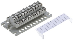 [973772215] Verteilerschiene R&M S/S 20×2