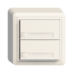 [203521000] AP-Taster KNX 2-fach Edue ws